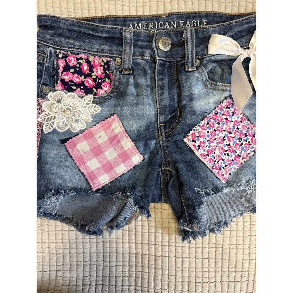 American Eagle Outfitters custom upcycled